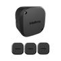 Imagem de Kit 4 Caixas de Passagem Plástica Câmeras Bullet/Dome Interno VBOX 1100 Black Intelbras