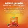 Imagem de Kit 4 Caixas Desinchá Moro Sabor Laranja e Hibisco Desin Chá 120 Sachês 4,5g Suplemento Alimentar Natural Original