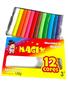 Imagem de Kit 4 Caixas Massinha De Modelar 12 Cores Magix 130grs