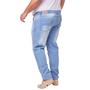 Imagem de Kit 4 Calça Jeans Masculina Plus Size Lycra Elastano Reta