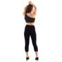 Imagem de Kit 4 Calcas Legging Corsario Plus Size Preto Suplex Grosso