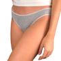 Imagem de Kit 4 Calcinhas Fio Dental Try Basics Algodão Cotton Básica Lisa Moda Lingerie
