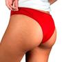 Imagem de Kit 4 Calcinhas Tanga Try Basics Algodão Cotton Básica Lisa Moda Lingerie