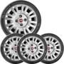 Imagem de Kit 4 Calota Fiat Uno Palio Siena Aro 13 Com Emblema 054Cb