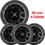 Imagem de Kit 4 Calotas VW Gol Parati Voyage Saveiro Aro 13 Milano