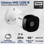 Imagem de Kit 4 Camera de Segurança Full Hd 1080p 1220b Intelbras Dvr Inteligente Imhdx 3004 s/hd