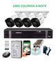 Imagem de Kit 4 Câmeras 1220 Full Color Dvr Intelbras Mhdx 4 Canais c/hd 1tb