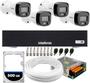 Imagem de Kit 4 Câmeras Intelbras VHD 1220 B Full Color DVR