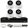 Imagem de Kit 4 Câmeras Intelbras VHD 3230 D G7 Dome Full HD 1080p Visão Noturna de 30m IP67 + DVR Intelbras MHDX 1204 4 Canais