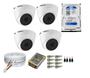 Imagem de Kit 4 Câmeras Segurança VHC 1120D Hd 720P Intelbras + cabos conectores C/Hd 500GB