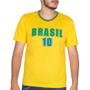 Imagem de Kit 4 Camiseta Do Brasil Masculina Copa Do Mundo Manga Curta