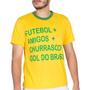 Imagem de Kit 4 Camiseta Do Brasil Masculina Copa Do Mundo Manga Curta