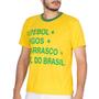 Imagem de Kit 4 Camiseta Do Brasil Masculina Copa Do Mundo Manga Curta