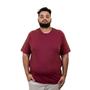 Imagem de Kit 4 Camiseta masculina Lisa básica Plus Size Algodão camisas