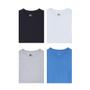 Imagem de Kit 4 Camisetas Básicas Colors Reserva