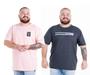 Imagem de Kit 4 Camisetas Camisas Blusas Básicas Plus Size G1 G2 G3 Flero