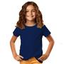 Imagem de Kit 4 Camisetas Infantil 100% Algodão Lisa Juvenil Atacado Revenda Criança Moda Básica Escola