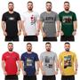 Imagem de Kit 4 Camisetas Masculinas Gola Redonda Atacado Revenda