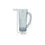 Imagem de Kit 4 Caneca Chopp Cristal Transparente 430Ml Plástico