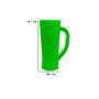 Imagem de Kit 4 Caneca Chopp Verde Neon 430Ml Plástico