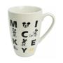 Imagem de Kit 4 caneca de porcelana mickey letras 350ml disney