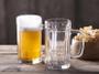 Imagem de Kit 4 Canecas De Chopp Cerveja Com Alça 385ml Vidro Temperado 