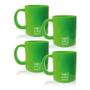 Imagem de Kit 4 Canecas Eco Verde Green Cups 300 Ml