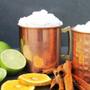 Imagem de Kit 4 Canecas Moscow Mule Em Cobre 350 Ml Laquedas