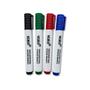 Imagem de Kit 4 Caneta para Quadro Branco Stalo nas cores Preto, vermelho, Azul, Verde