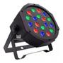 Imagem de Kit 4 Canhao De Led 18 Leds 1w Rgb Dmx Iluminacao + Canhão RGB 12 Leds 3w + Mesa DMX