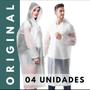 Imagem de Kit 4 Capa De Chuva Em Vinil Transparente  Proteloja Epis