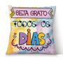 Imagem de Kit 4 Capas Almofada Decorativas Frases Motivacionais Zipper