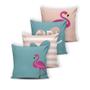 Imagem de Kit 4 capas de Almofada Modern Print 42 cm x 42 cm - 044