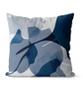 Imagem de Kit 4 Capas de Almofadas Decorativas 45x45 - Floral Azul