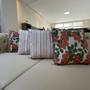 Imagem de Kit 4 Capas de Almofadas Detalhes e Hibisco Coral 45x45cm