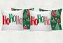 Imagem de Kit 4 Capas para Almofada Natal Decoração Minimalista Merry Christmas Papai Noel Divertidas Natalina