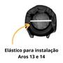 Imagem de Kit 4 Capas Protetor de Roda Impermeável Xixi Cachorro Escolha Tamanho
