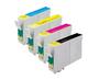 Imagem de Kit 4 Cartuchos Epson Compatível To731  To732  To733  To734 - Impressoras T20 C79 TX200 TX209