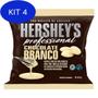 Imagem de Kit 4 Chocolate Profissional Branco Moeda 1,01Kg Hersheys