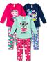 Imagem de Kit 4 Conjunto Infantil Feminino Roupa de Inverno Menina