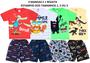 Imagem de Kit 4 Conjunto Infantil Masculino Roupa de Verão Menino