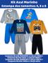 Imagem de Kit 4 Conjunto Infantil Moletom Menino Roupa Atacado