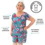 Imagem de Kit 4 Conjunto Senhora Plus Size Com Manga Feminino Versátil