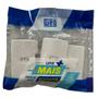 Imagem de Kit 4 Conjuntos 4x2 1 Tomada 2P+T 10A Branco COMPOSÉ WEG