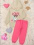 Imagem de Kit 4 Conjuntos Infanto Juvenil Infantil De Menina Moleton Moda Inverno