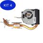 Imagem de Kit 4 Cooler + Dissipador Asus X450Lc 13Nb03A1Am0101 Com