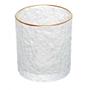 Imagem de Kit 4 Copo Whisky Cristal Borda Dourada 340 Ml - Lyor