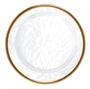 Imagem de Kit 4 Copo Whisky Cristal Borda Dourada 340 Ml - Lyor