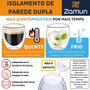 Imagem de Kit 4 Copos de Vidro Duplo 80ml copo parede dupla café chá conjunto 