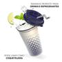 Imagem de Kit 4 Copos Metalizados 750ml Drink Carnaval Com Tampa